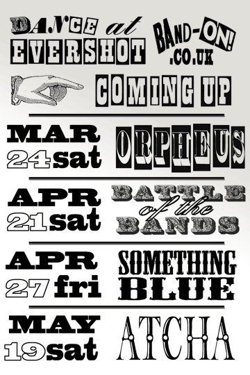 SPRING EVENTS FOR 2007