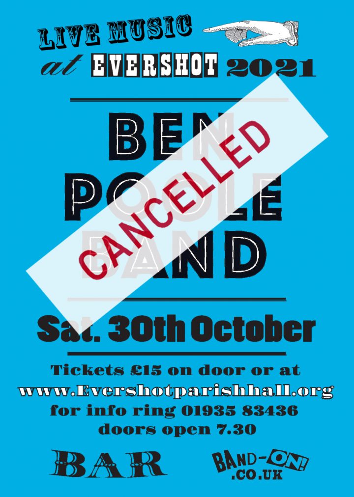 Ben Poole Band – CANCELLED