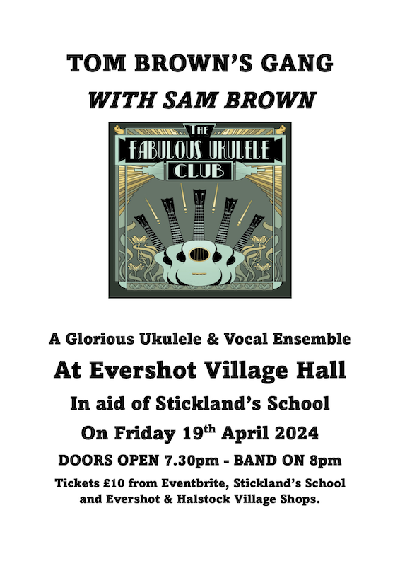 Tom Brown’s Gang – Ukulele ensemble with Sam Brown