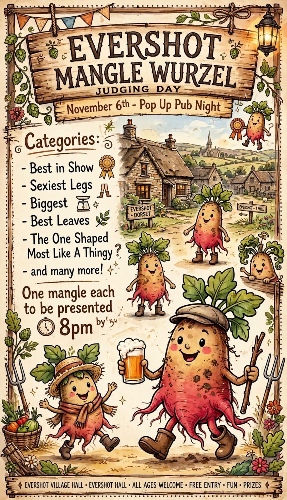 Evershot Mangle Wurzel Judging Day